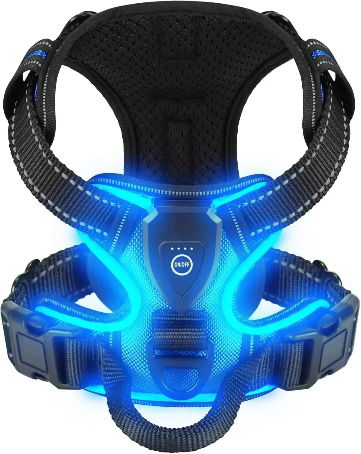 LED No Pull Dog Harness
