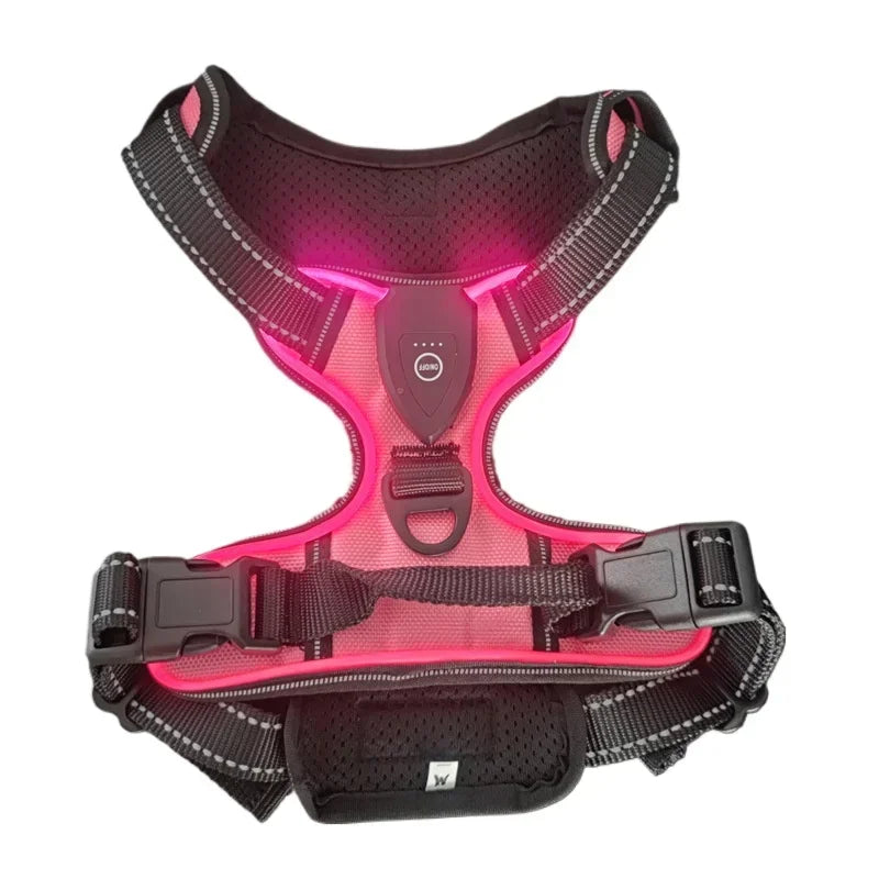 LED No Pull Dog Harness