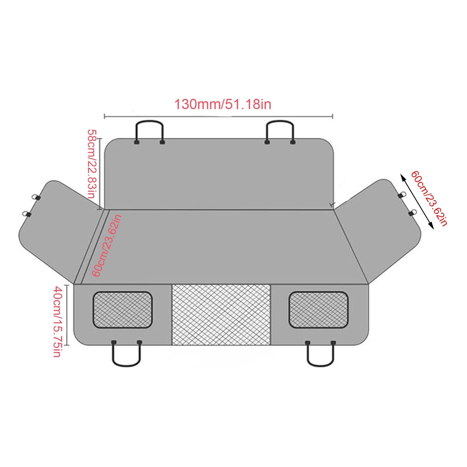 Waterproof Dog Car Seat Cover